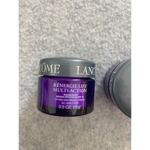 3x Lancome Renergie Lift Multi-Action SPF15 Lifting and Firming Cream 0.5oz/15g